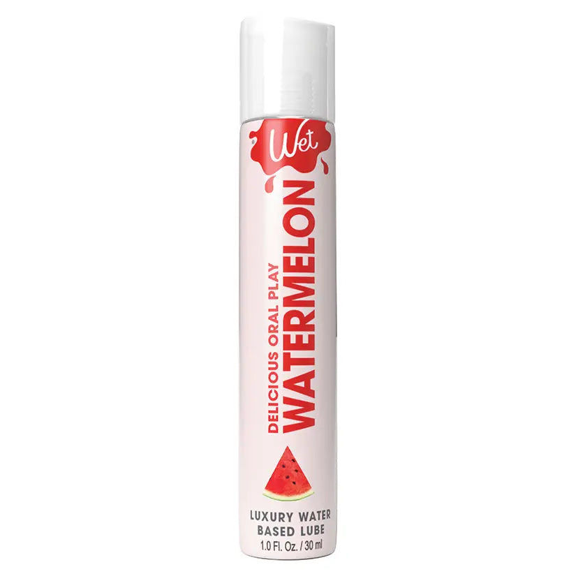 Wet Delicious Oral Play Watermelon Waterbased Flavored Lubricant 1oz My Store