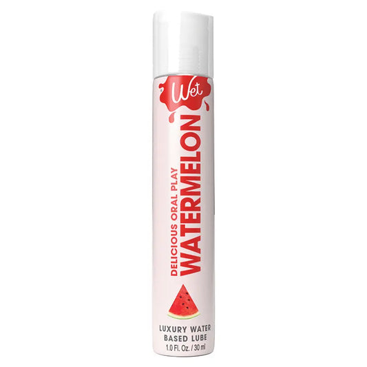 Wet Delicious Oral Play Watermelon Waterbased Flavored Lubricant 1oz My Store