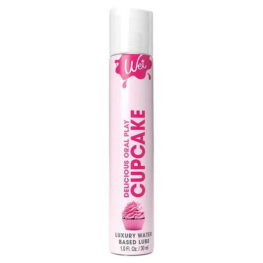 Wet Delicious Oral Play Cupcake Waterbased Flavored Lubricant 1oz My Store