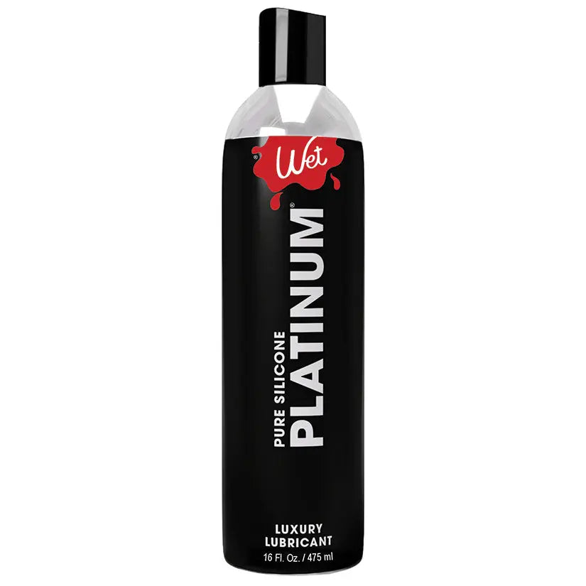 Wet Platinum Luxury Silicone Based Lubricant 16oz My Store