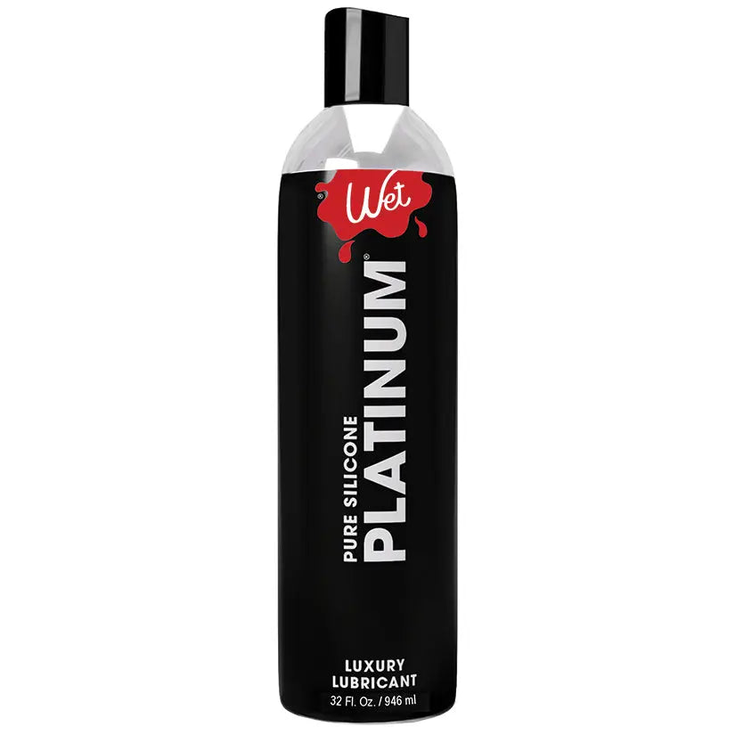 Wet Platinum Luxury Silicone Based Lubricant 32oz My Store