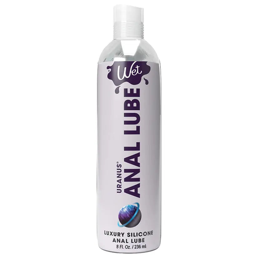 Wet Uranus Anal Lube Premium Silicone Based Lubricant 8oz My Store