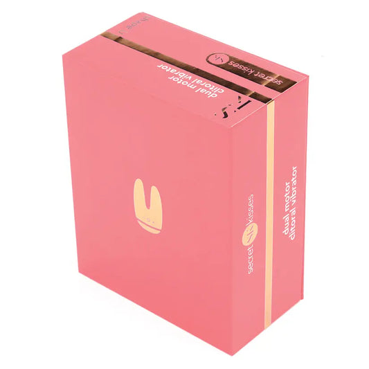 Secret Kisses Dual Motor Clitoral Vibrator-Coral My Store