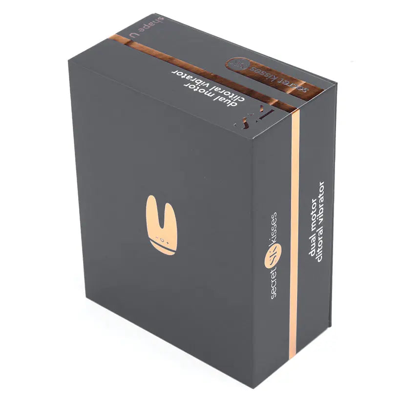 Secret Kisses Dual Motor Clitoral Vibrator-Grey My Store