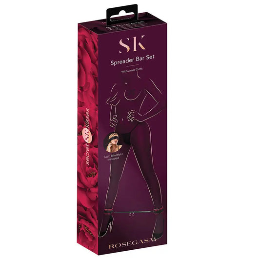 Secret Kisses Rosegasm Spreader Bar Set with Ankle Cuffs My Store