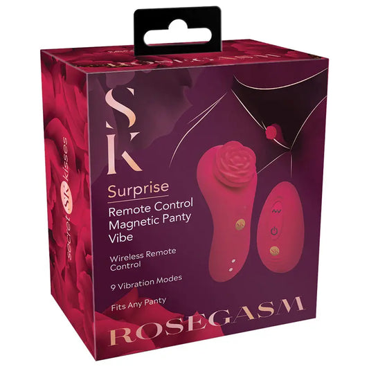Secret Kisses Rosegasm Rose Surprise Panty Vibe My Store