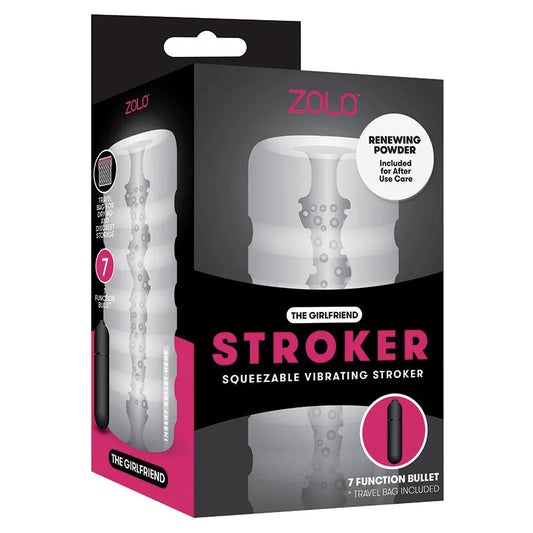 Zolo Girlfriend Squeezeable Vibrating Stroker My Store