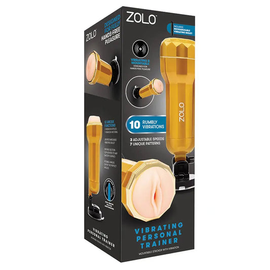 Zolo Vibrating Personal Trainer Mountable Stroker My Store