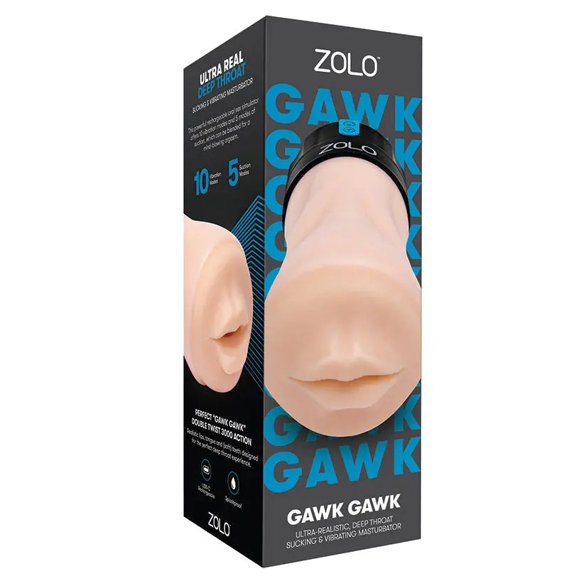 Zolo Gawk Gawk Vibrating Deep Throat Stroker My Store