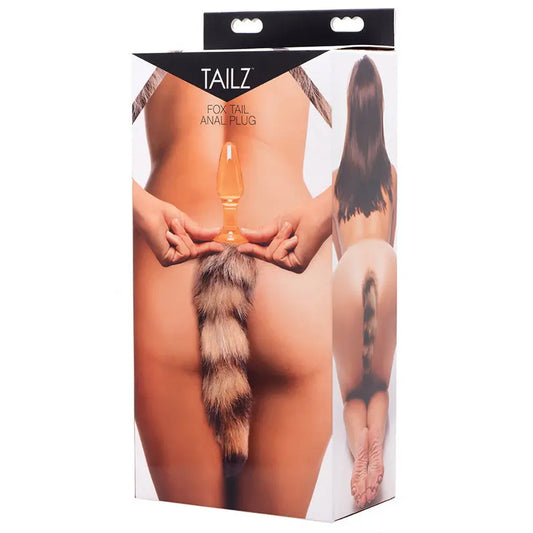Tailz Fox Tail Anal Plug-Glass My Store