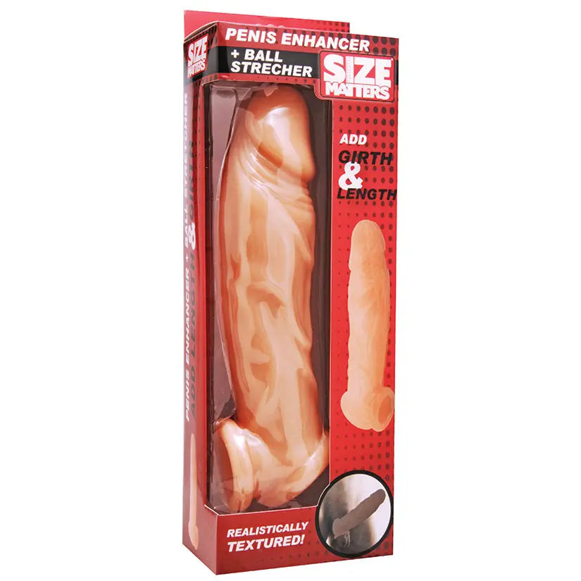 Size Matters Realistic Penis Enhancer and Ball Stretcher My Store