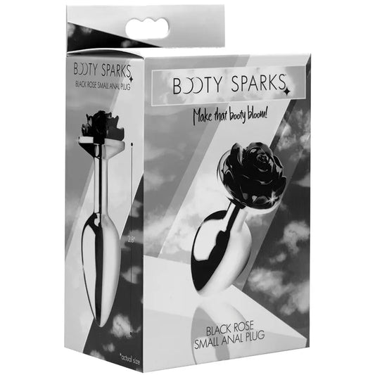 Booty Sparks Black Rose Anal Plug-Small My Store