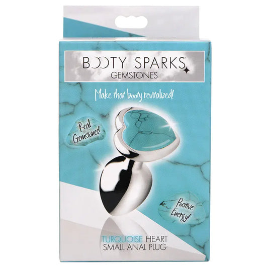 Booty Sparks Gemstones Turquoise Heart Small My Store