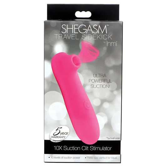 Shegasm Travel Sidekick 10X Suction Clit Stimulator My Store