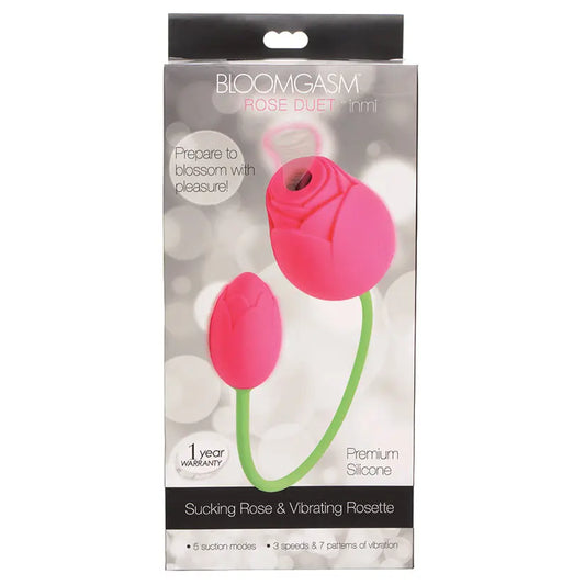 Bloomgasm Silicone 15x Sucking & Vibrating Rose My Store
