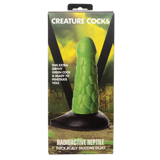 Creature Cocks Radioactive Reptile Silicone Dildo My Store