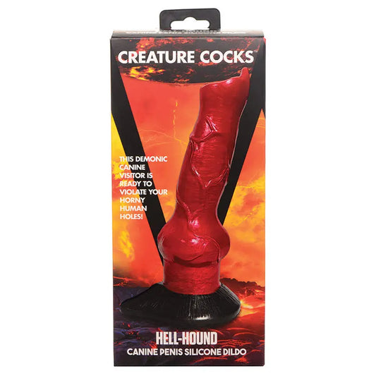 Creature Cocks Hell Hound Canine Silicone Dildo My Store