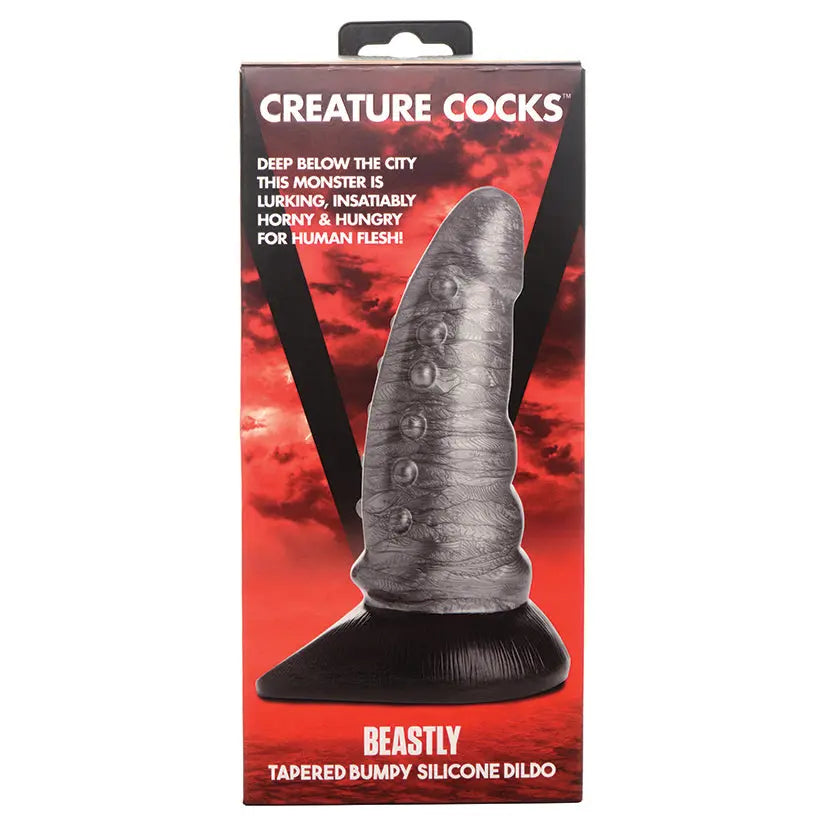 Creature Cocks Beastly Tapered Bumpy Silicone Dildo My Store