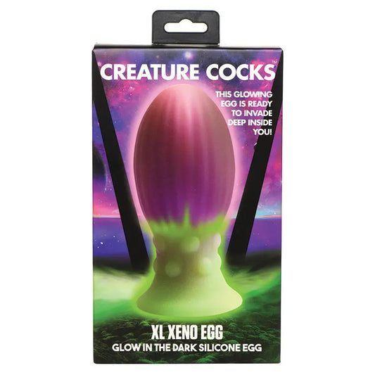 Creature Cocks XL Xeno Egg Glow In The Dark My Store