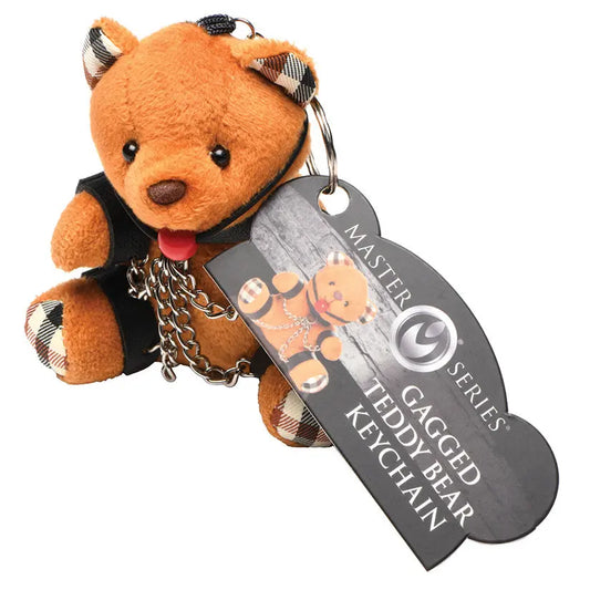 Master Series Teddy Bear Keychain-Gagged My Store