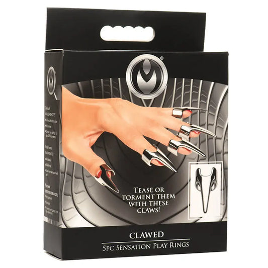 Master Series Clawed Sensation Play Rings 5pc My Store