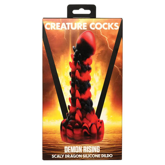 Creature Cocks Demon Rising Scaly Dragon Silicone Dildo My Store