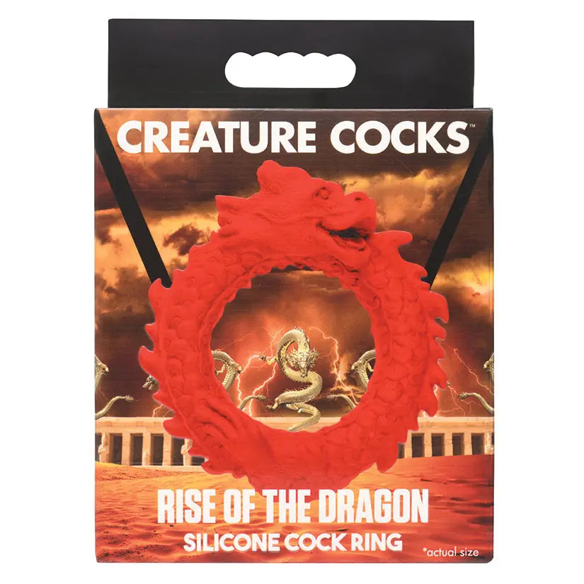Creature Cocks Rise of the Dragon Silicone Cock Ring My Store