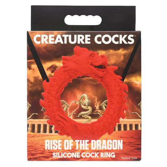 Creature Cocks Rise of the Dragon Silicone Cock Ring My Store